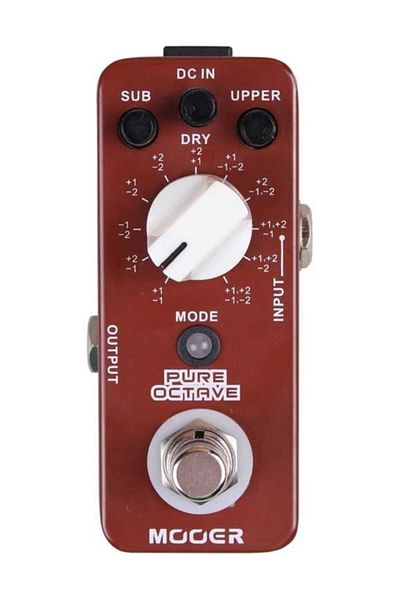 Mooer Moc1 Pure Octave Pedal