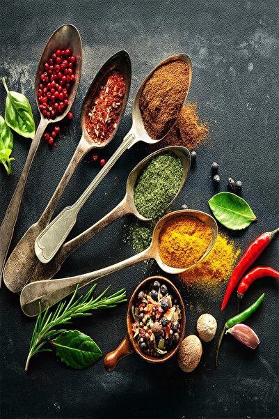 Resmiro Husa de covor de bucatarie imprimata digital - Special Spices