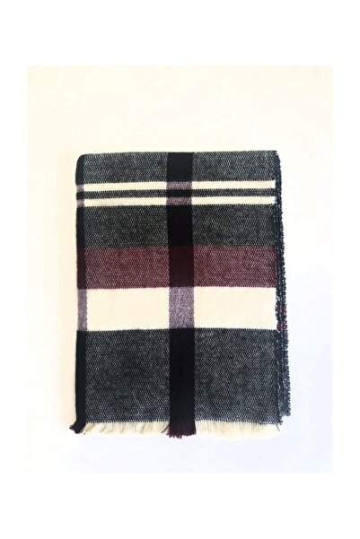 Makro Optik Burgundy Smoked Thick Scarf