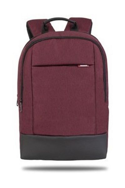 Classone حقيبة كمبيوتر محمول Tw1505 بلونين مقاس 15.6 بوصة - عنابي
