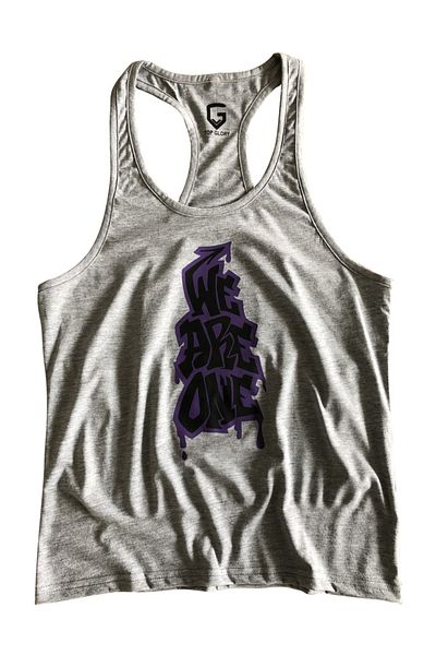 TOP GLORY Fitness Gym Tank Top Αθλητικό Μονό Αθλητής 5056 Γκρι