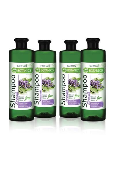 Farmasi شامبو بوتانيكس المقوي بخلاصة المريمية - 500 مل - 4 قطع