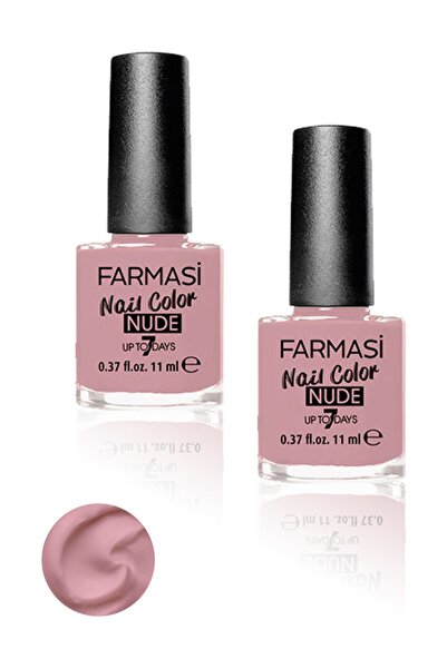 Farmasi Nude Oje Light Ruby 08-11ml 2 adet 128690131776930
