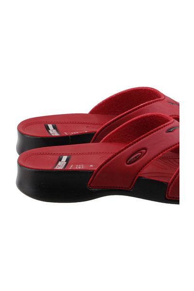 Ceyo 3400-2 Red Daily Anatomical Slippers Shoes