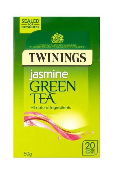 Twinings Jasmine Green Tea Al Naturel 20 Single Tea