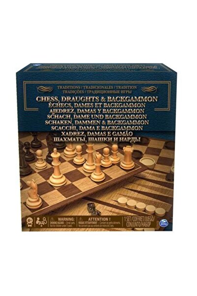 Genel Markalar Cardinal Games Satranç & Dama & Tavla Seti