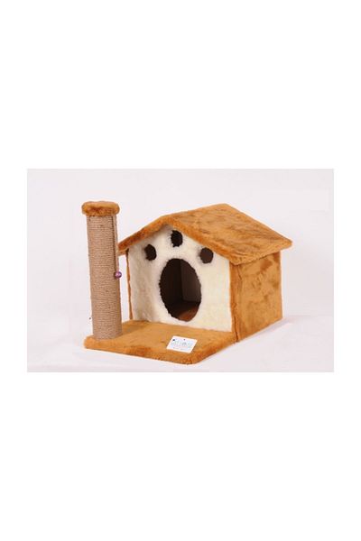 Cathause Cat Scratching Platform Home Y01 Brown 55 cm