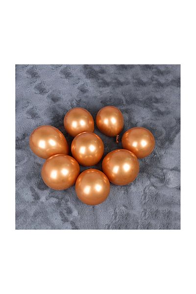 Big Party Chrome Shiny Balloon Copper 5 Inch 50 Pieces