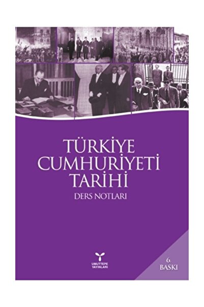 Umuttepe Yayınları Türkiye Cumhuriyeti Tarihi Ders Notları - Komisyon