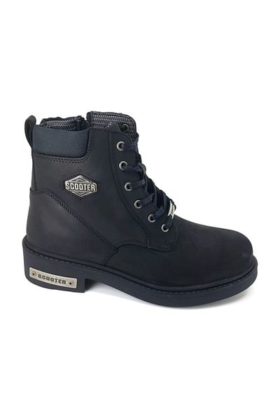 Scooter 5121 Daily Ανδρικές Μπότες Μαύρες Nubuck