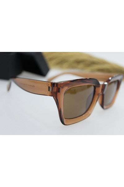 ModaLand Square Women's Tan Color Sunglasses