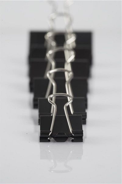 KRAF مشبك مشبك معدني 25 ملم6923980360657 12 قطعة