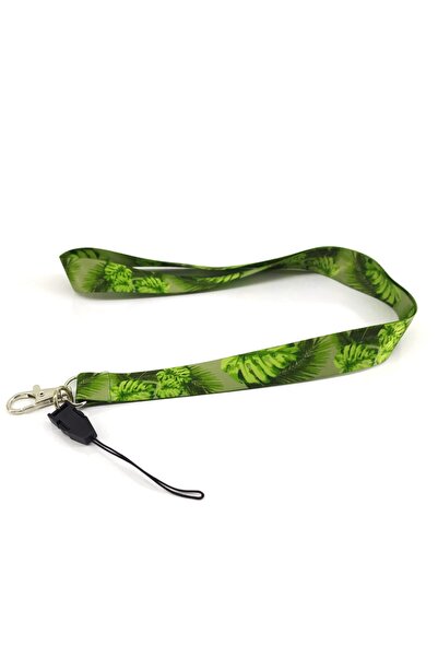 gokmentoy حبل رقبة على شكل أوراق شجر وحزام هاتف