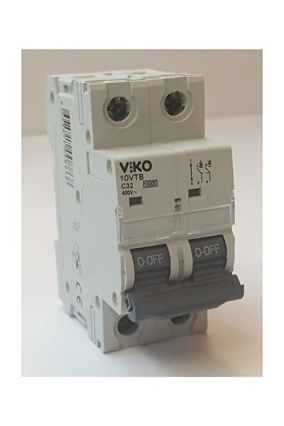 VİKO W OTOMAT NÖTR KESMELİ 32A AMPER C TİPİ 10KA-10VTB2C32
