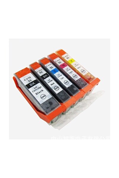 Canon 570xl,571xl 5renk Muadil Kartuş Ts5050,ts6050,mg5750,mg6850