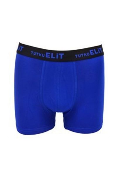 Tutku Elit 3 Pack Modal Elastane Ανδρικό Boxer Blue
