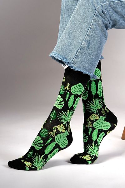 Ozzy Socks Чорапи с шарки на листа