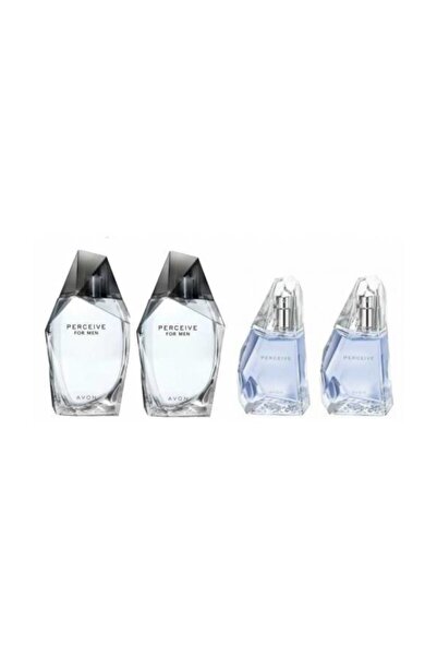 AVON Perceive  Bayan50 ml  Edp (2 Adet)+ Perceive 100 ml Erkek Edt(2 Adet)