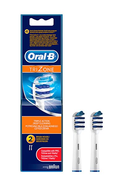 Oral-B Diş Fırçası Yedek Başlığı Trizone 2 Adet
