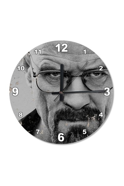 Cakatablo 30 cm Diameter Breaking Bad Decorative Wall Clock