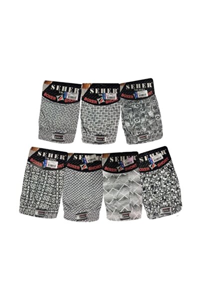 Seher İç Giyim Boxeri cu model, pachet de 3