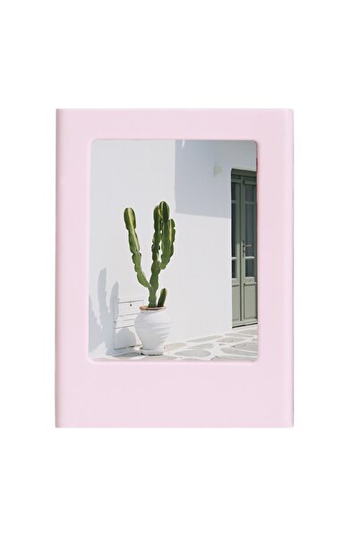 Fujifilm Instax Mini Film Uyumlu Pembe Mıknatıslı Fotoğraf Çerçevesi