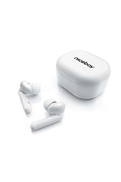 Genel Markalar Hıve Pins 3 Beyaz Bluetooth 5.1 Suya Dayanıklı Kulaklık