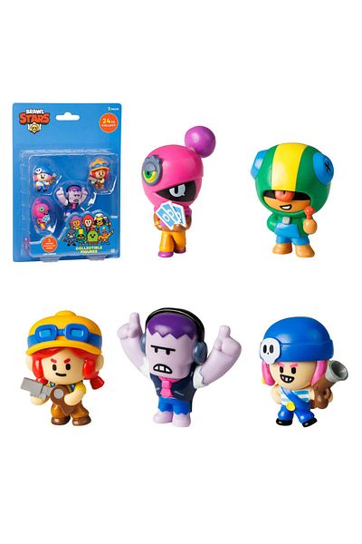 BRAWL STARS Set of 5 Figures Brw2040 81186 Model 3