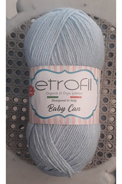 Etrofil Baby Can Tüylenmeyen Antipiling Organik Ip Örgü Ipi No 80005 ( 5 Adet...