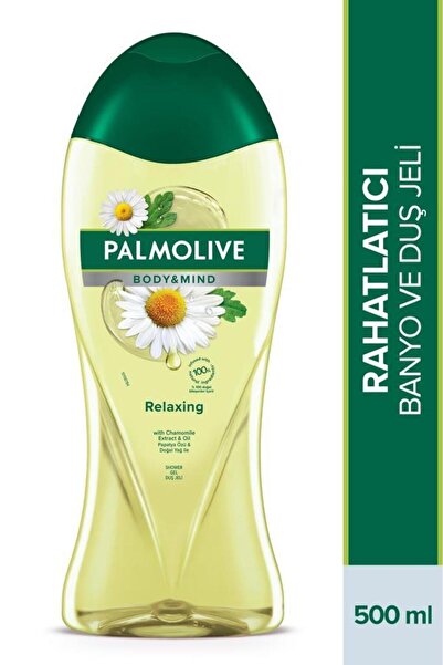 Palmolive Body & Mind Papatya Özü Ve Doğal Yağ Ile Rahatlatıcı Banyo Ve Duş J...