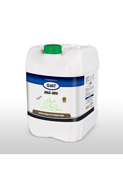 GMT Max-Org 20 Lt ( Bitkisel Menşeli Sıvı Organik Gübre )