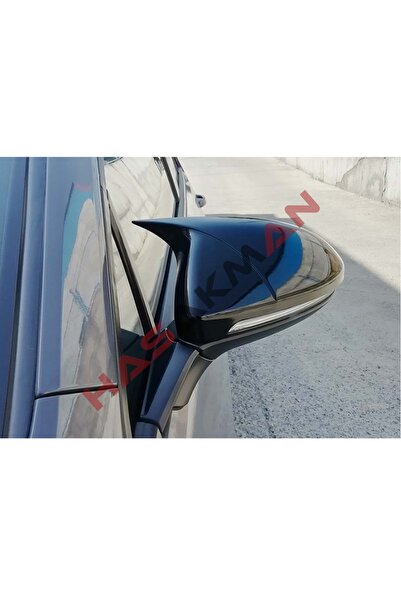 OMGARAGE Vw Golf 7 Yarasa Ayna Kapağı Piano Black 2012 2013 2014 2015 2016 20...