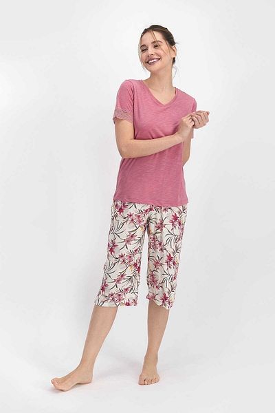 Arnetta Women's Pink Pajama Set