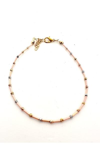 alsaccessories choreker pudra renk araları gold ve gümüş renk detaylı şık hal...