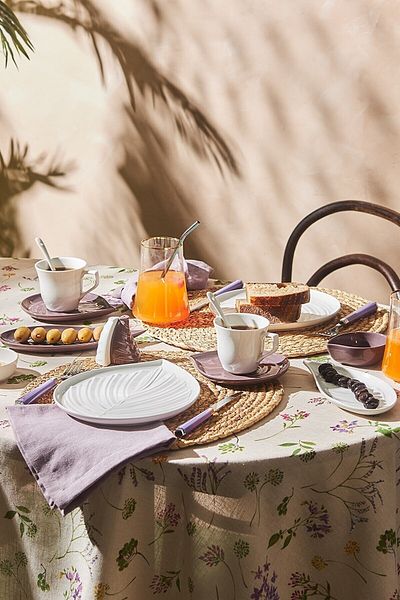 Emsan Leaf 32 Piece Breakfast/Serving Set for 6 Persons
