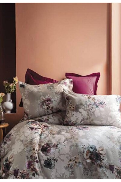 İssimo Home طقم غطاء لحاف مزدوج من الساتان القطني الرقمي من إيسيمو بويت