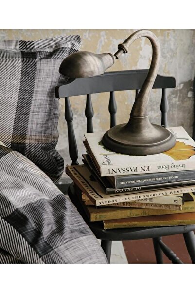 İssimo Home İssimo Dunloe Black Digital Cotton Satin Duvet Cover Set Double