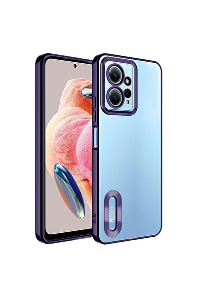 Xiaomi Redmi Note 12 4G Corners Colorful Transparent Camera Protected Silicone Luxury Cover
