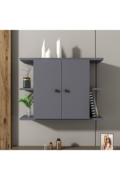 Ninnimo Kalimera Duvar Rafı Antrasit