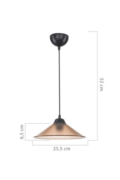 EvLight Coral Honey Single Pendant Chandelier