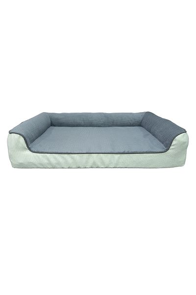 viscopet Premium Sofa Block Washable Dog Bed with Sunger, Mattress and Zipper