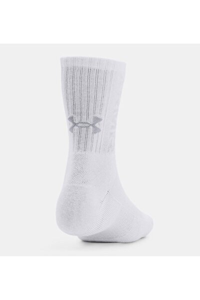 Under Armour Unisex UA 3-Maker 3’lü Paket Mid-Crew Çorap 1373084-100