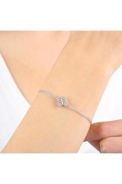Mia Vento Baget Çiçeği Gümüş Bileklik