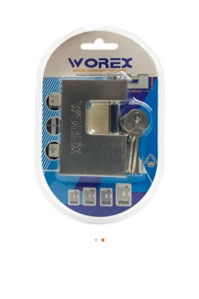 worex KAYAR MİL ASMA KİLİT 70MM