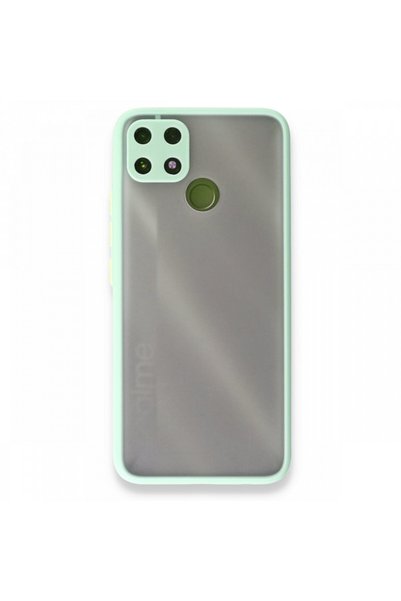 SKY TOPTAN Realme C25 Case Montreal Silicone Cover - Turquoise