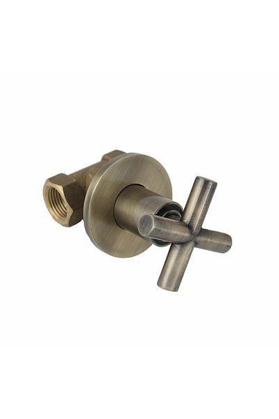banyosepeti Gold Stop Valve Antique Concealed Bidet Tap Brass Stop Valve Matte Black Concealed Bidet Tap Copper