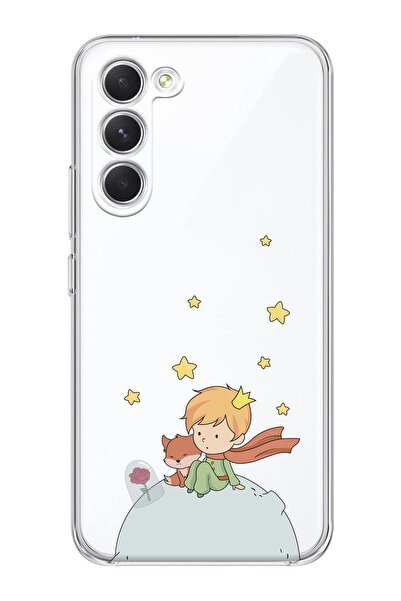 shoptocase Galaxy S23 Uyumlu Şeffaf Küçük Prens Telefon Kılıfı