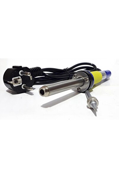 Genel Markalar 60W Fişi Topraklı Profesyonel Lehim Kalem Havya Makinesi TM-91...