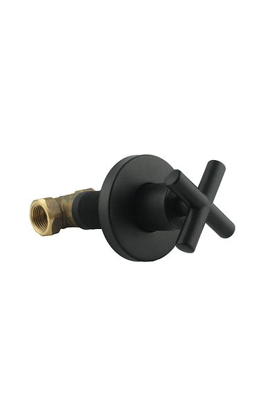 banyosepeti Gold Stop Valve Antique Concealed Bidet Tap Brass Stop Valve Matte Black Concealed Bidet Tap Copper