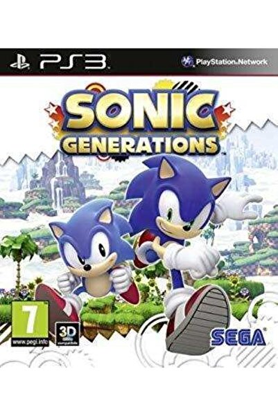 SEGA 2.el Ps3 Sonıc Generations - Orjinal Oyun 2.el üründür